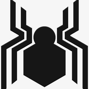 Spiderman Spider Vinyl Decal Customizable 7"